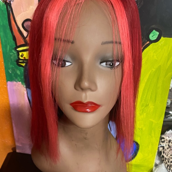 Red pink bob main image 4